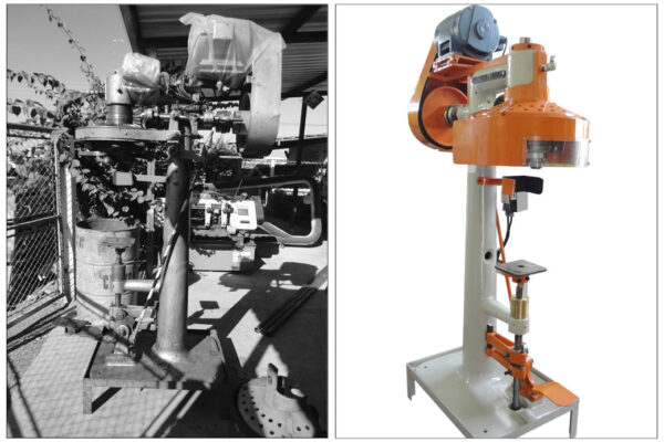 Recravadeira Semiautomática Lata Quadrada (01)