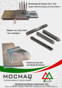 Peneira, Maletes e Alimentador